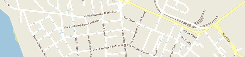 Mappa della impresa verdini michele a PIOMBINO