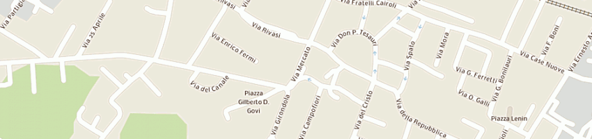 Mappa della impresa musso pelliccerie (srl) a CAVRIAGO
