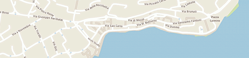 Mappa della impresa la stoffa centro tessile di bonomini miralda a SALO 