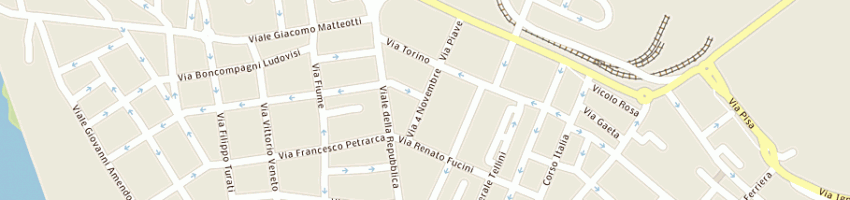 Mappa della impresa bartolini mario a PIOMBINO