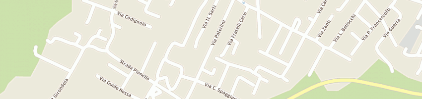 Mappa della impresa ghinelli ezio a CAVRIAGO