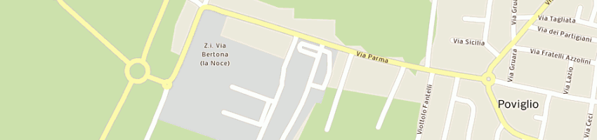 Mappa della impresa zapi (spa) a POVIGLIO