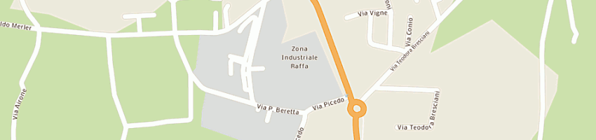 Mappa della impresa garda stampi srl a PUEGNAGO SUL GARDA