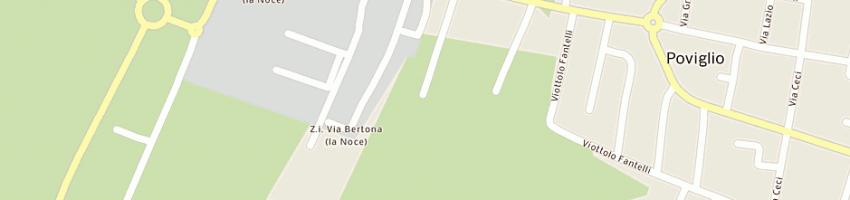 Mappa della impresa comune di poviglio a POVIGLIO