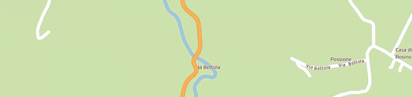Mappa della impresa osteria la bettola a VEZZANO SUL CROSTOLO