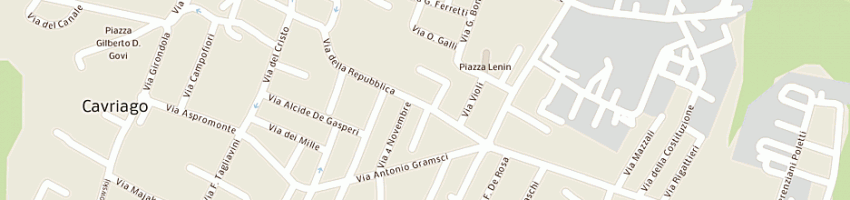 Mappa della impresa edilpitture di novara francesco a CAVRIAGO