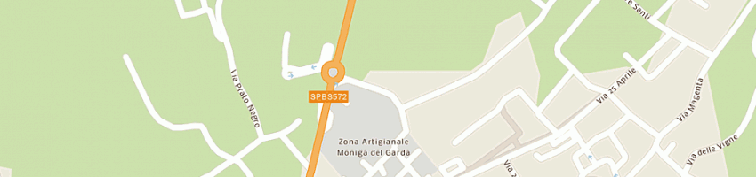 Mappa della impresa sartori giuseppe a MONIGA DEL GARDA