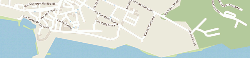 Mappa della impresa il crogiuolo di rosa eleonora e c sas a PIOMBINO
