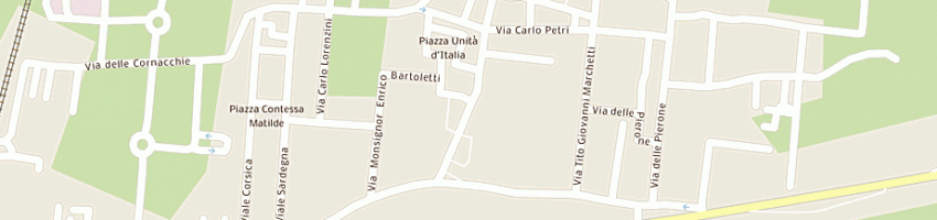 Mappa della impresa bar il nostro bar snc a LUCCA