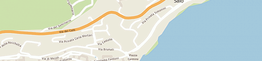 Mappa della impresa maffizzoli giovanni a SALO 