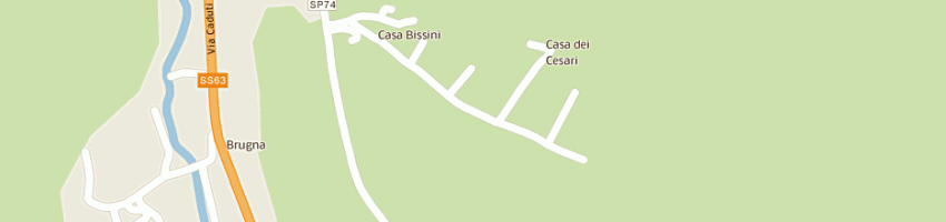 Mappa della impresa margini carlo a VEZZANO SUL CROSTOLO