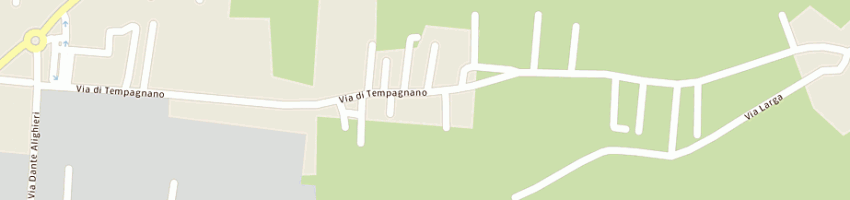 Mappa della impresa calcetto lucca snc a LUCCA