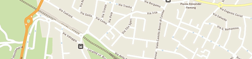 Mappa della impresa betoncal srl a TITO