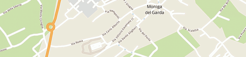 Mappa della impresa fashion gallery srl a MONIGA DEL GARDA