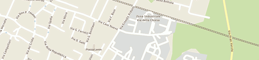 Mappa della impresa ferrari trippa srl a CAVRIAGO