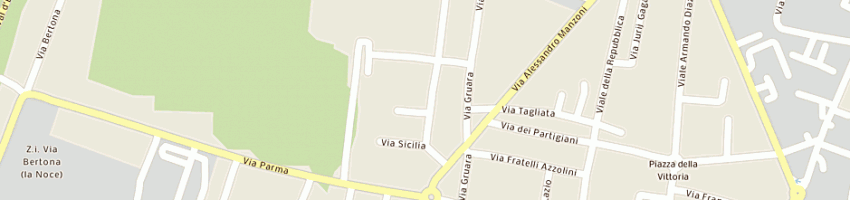 Mappa della impresa morini spa a REGGIO EMILIA