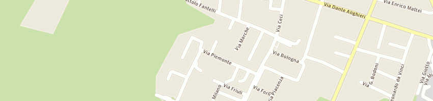 Mappa della impresa alcom (spa) a POVIGLIO