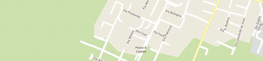 Mappa della impresa acerbi walter a POVIGLIO