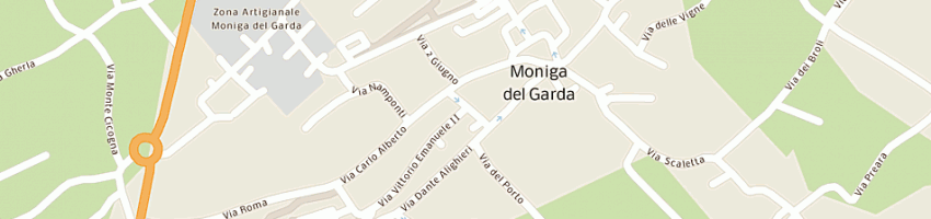 Mappa della impresa bortolotti emilio a MONIGA DEL GARDA
