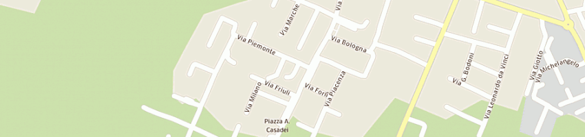 Mappa della impresa manicardi giancarlo a POVIGLIO