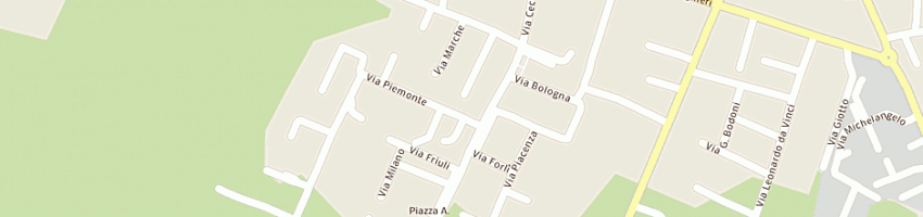 Mappa della impresa artoni attilio a POVIGLIO