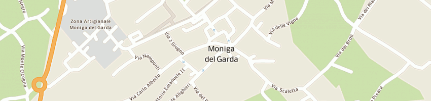 Mappa della impresa asilo infantile a MONIGA DEL GARDA