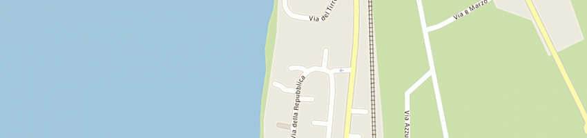 Mappa della impresa residence la lanterna srl a SAN VINCENZO