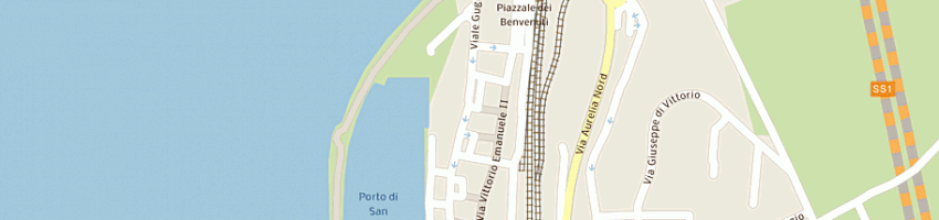 Mappa della impresa agenzia per il turismo costa degli etruschi a SAN VINCENZO