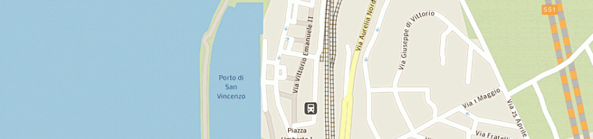 Mappa della impresa marchionni andrea a SAN VINCENZO