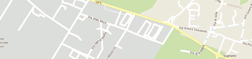 Mappa della impresa orlandi erboristerie srl a VICOPISANO