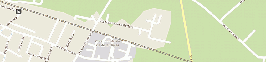 Mappa della impresa benassi maurizio a CAVRIAGO