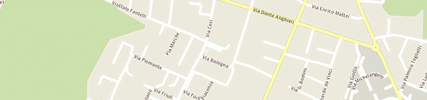 Mappa della impresa municipio di poviglio a POVIGLIO