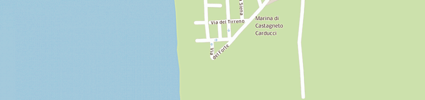 Mappa della impresa comune di castagneto carducci a CASTAGNETO CARDUCCI
