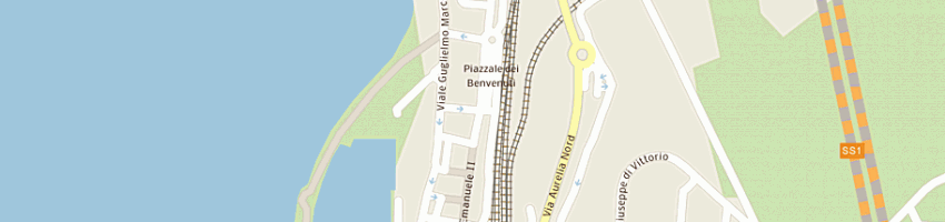 Mappa della impresa la botteguccia sas di dani f e c a SAN VINCENZO