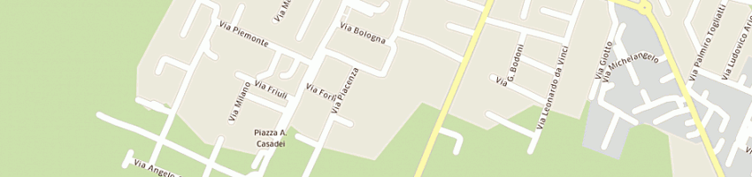 Mappa della impresa giorgi alberto a POVIGLIO