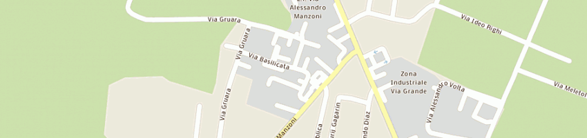 Mappa della impresa benassi giuseppe a POVIGLIO