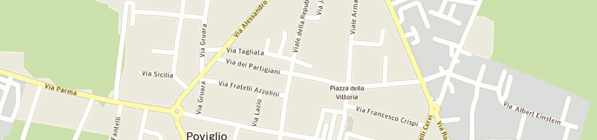 Mappa della impresa liliana e annalisa a POVIGLIO