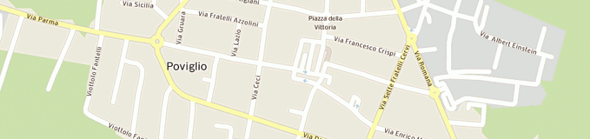 Mappa della impresa bolondi orietta a POVIGLIO