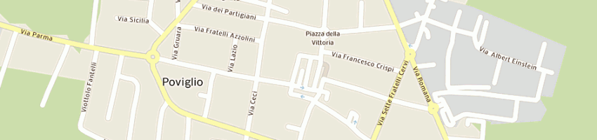 Mappa della impresa peroni poldi iori - dottori commercialisti a POVIGLIO