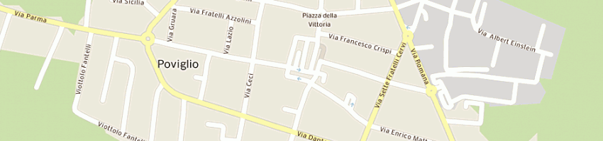 Mappa della impresa compiani fabrizio a POVIGLIO