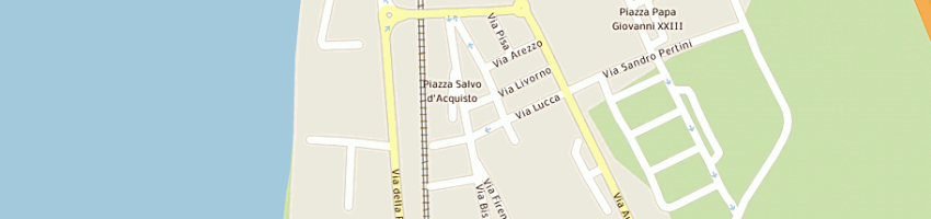 Mappa della impresa unicoop tirreno sc a SAN VINCENZO