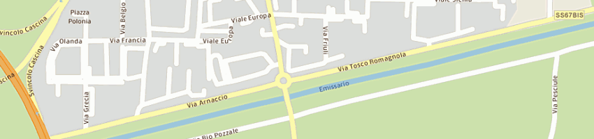 Mappa della impresa arredamenti navali di crisci puccini e c sas a CASCINA