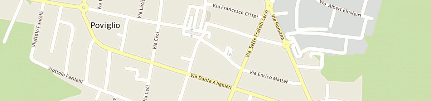 Mappa della impresa marchesini riccardo a POVIGLIO