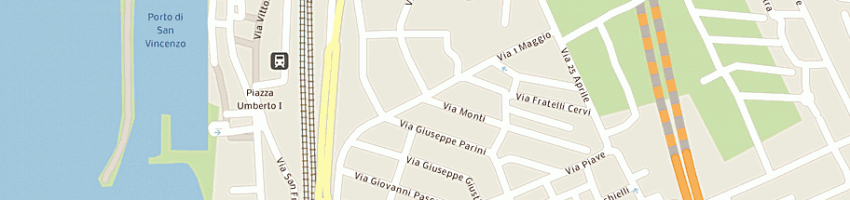 Mappa della impresa falossi giuliana a SAN VINCENZO
