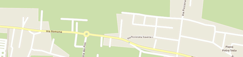 Mappa della impresa vesuvio vigili giurati (srl) a LUCCA