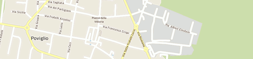 Mappa della impresa righi iraide a POVIGLIO