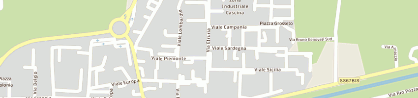 Mappa della impresa stylgrafica cascinese di maltinti pierluigi a CASCINA