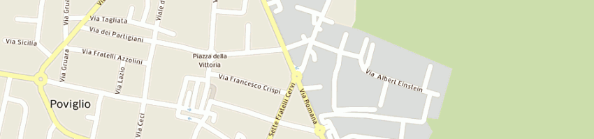 Mappa della impresa rapacchi giancarlo - cervi aldina a POVIGLIO