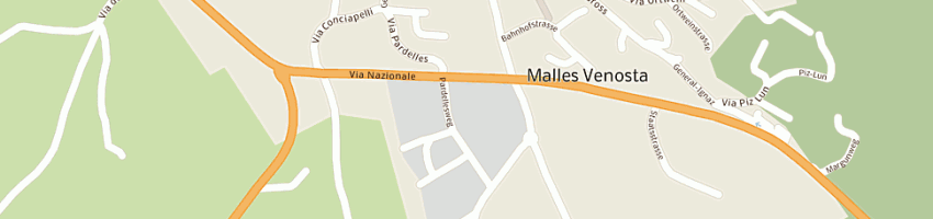 Mappa della impresa dataservice bernhard e c sas di zuegg christine a MALLES VENOSTA
