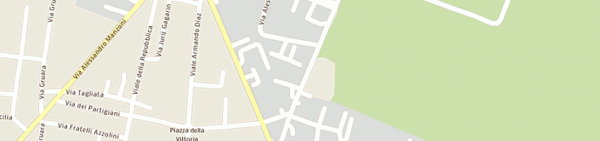 Mappa della impresa manghi bruno a POVIGLIO